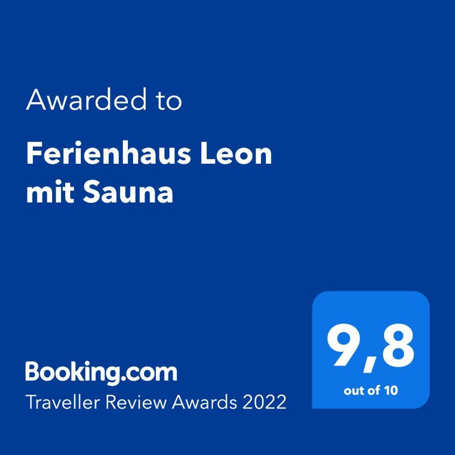 Ferienhaus Leon Mit Sauna Rehburg-Loccum Ngoại thất bức ảnh